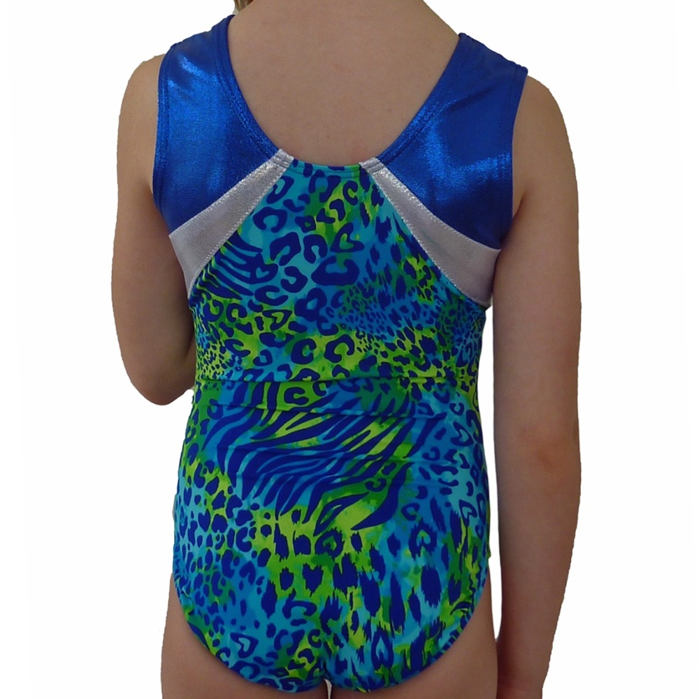 NEW!! Smart Stretch Girl Gymnastics Leotard - Pike - Picture 3 of 5